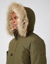 ZIMOWA KURTKA WRANGLER PARKA JACKET IVY GREEN W4D0WXXIX 112141353